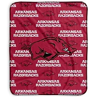 Pegasus Arkansas Razorbacks 50" x 60" Repeat Wordmark Fleece Blanket