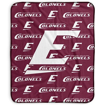 Pegasus Eastern Kentucky Colonels 50" x 60" Repeat Wordmark Fleece Blanket