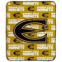 Pegasus Emporia State Hornets 50" x 60" Repeat Wordmark Fleece Blanket