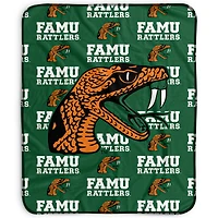 Pegasus Florida A&M Rattlers 50" x 60" Repeat Wordmark Fleece Blanket