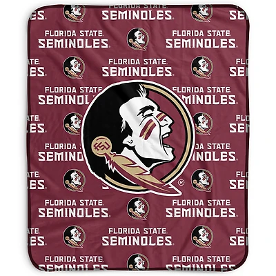 Pegasus Florida State Seminoles 50" x 60" Repeat Wordmark Fleece Blanket