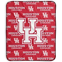 Pegasus Houston Cougars 50" x 60" Repeat Wordmark Fleece Blanket