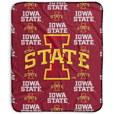 Pegasus Iowa State Cyclones 50" x 60" Repeat Wordmark Fleece Blanket