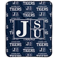 Pegasus Jackson State Tigers 50" x 60" Repeat Wordmark Fleece Blanket