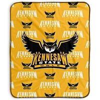 Pegasus Kennesaw State Owls 50" x 60" Repeat Wordmark Fleece Blanket
