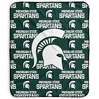 Pegasus Michigan State Spartans 50" x 60" Repeat Wordmark Fleece Blanket