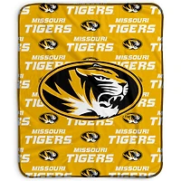 Pegasus Missouri Tigers 50" x 60" Repeat Wordmark Fleece Blanket