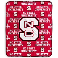 Pegasus NC State Wolfpack 50" x 60" Repeat Wordmark Fleece Blanket