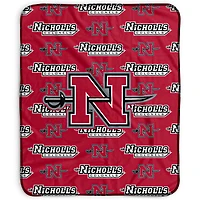 Pegasus Nicholls State Colonels 50" x 60" Repeat Wordmark Fleece Blanket