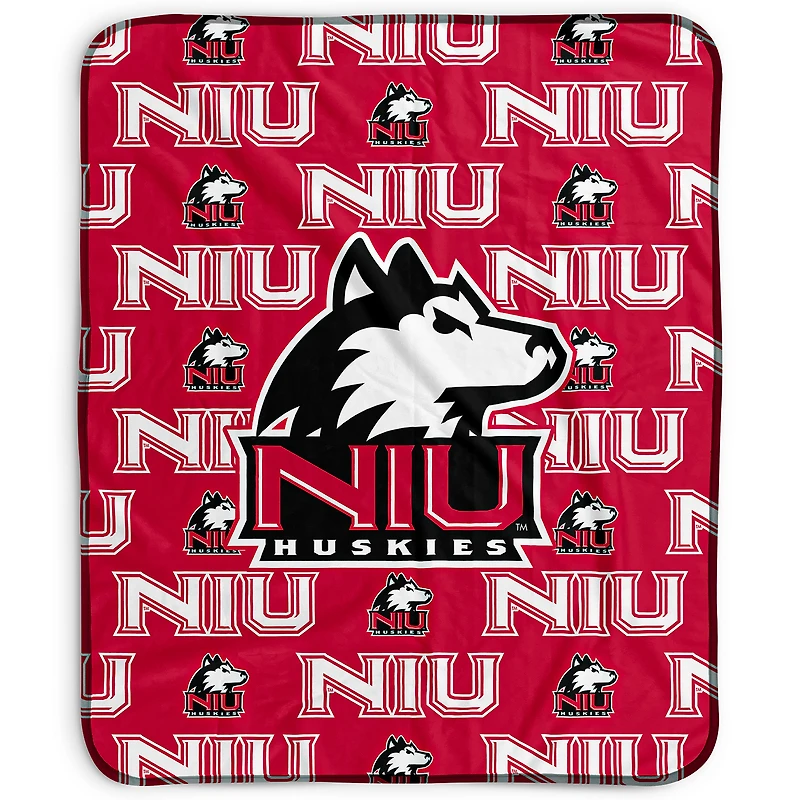 Pegasus Northern Illinois Huskies 50" x 60" Repeat Wordmark Fleece Blanket
