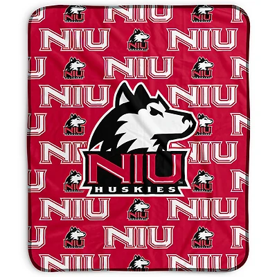 Pegasus Northern Illinois Huskies 50" x 60" Repeat Wordmark Fleece Blanket