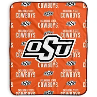 Pegasus Oklahoma State Cowboys 50" x 60" Repeat Wordmark Fleece Blanket
