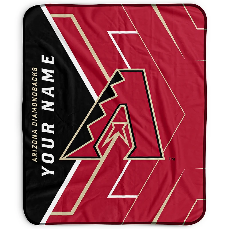 Pegasus Arizona Diamondbacks 50" x 60" Arrow Personalized Fleece Blanket