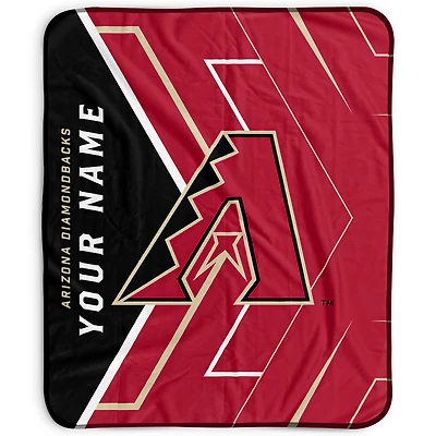 Pegasus Arizona Diamondbacks 50" x 60" Arrow Personalized Fleece Blanket