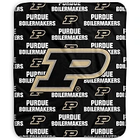 Pegasus Purdue Boilermakers 50" x 60" Repeat Wordmark Fleece Blanket