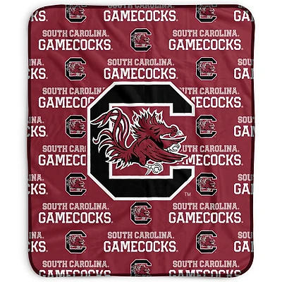 Pegasus South Carolina Gamecocks 50" x 60" Repeat Wordmark Fleece Blanket
