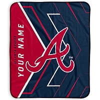 Pegasus Atlanta Braves 50" x 60" Arrow Personalized Fleece Blanket