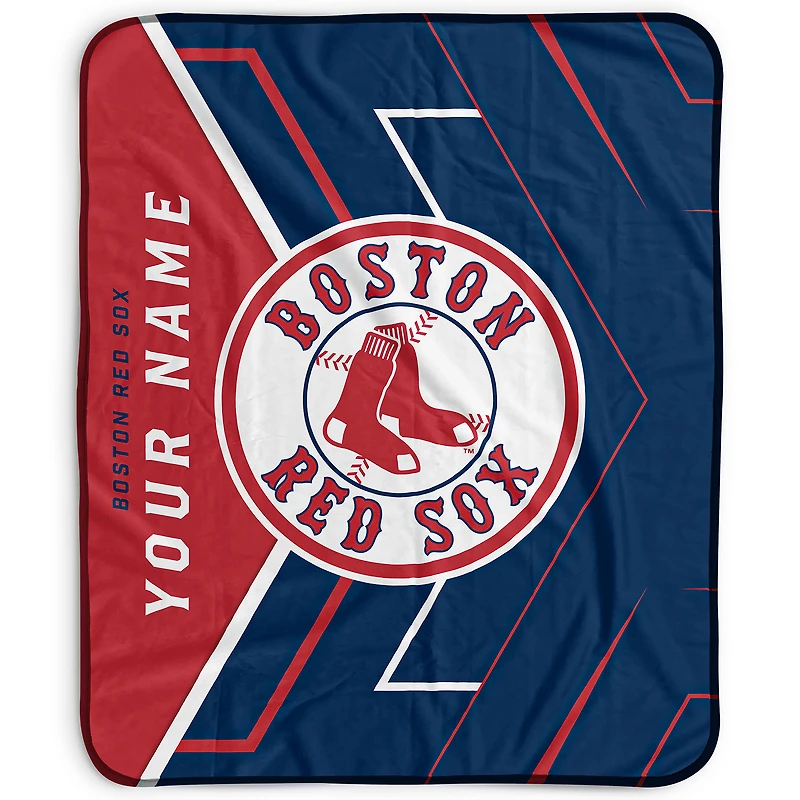 Pegasus Boston Red Sox 50" x 60" Arrow Personalized Fleece Blanket