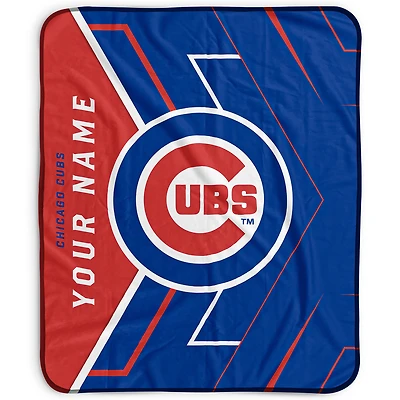 Pegasus Chicago Cubs 50" x 60" Arrow Personalized Fleece Blanket
