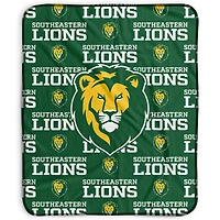Pegasus Southeastern Louisiana Lions 50" x 60" Repeat Wordmark Fleece Blanket