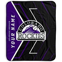 Pegasus Colorado Rockies 50" x 60" Arrow Personalized Fleece Blanket