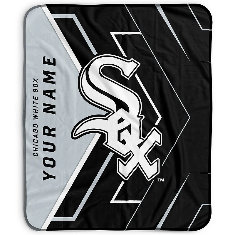 Pegasus Chicago White Sox 50" x 60" Arrow Personalized Fleece Blanket