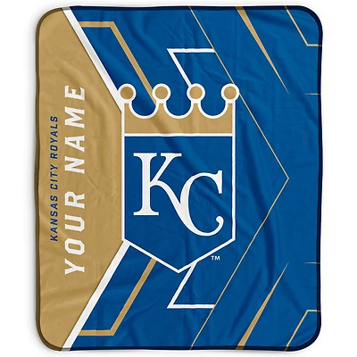 Pegasus Kansas City Royals 50" x 60" Arrow Personalized Fleece Blanket
