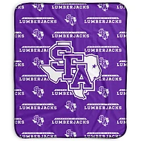 Pegasus Stephen F Austin Lumberjacks 50" x 60" Repeat Wordmark Fleece Blanket