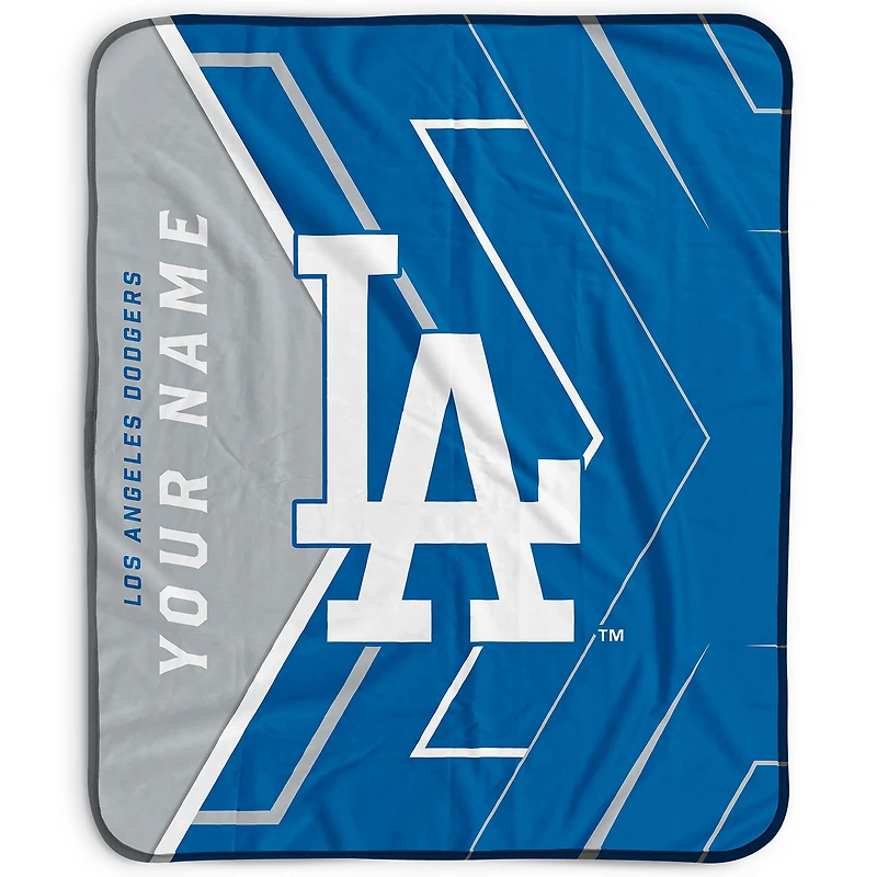 Pegasus Los Angeles Dodgers 50" x 60" Arrow Personalized Fleece Blanket