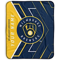 Pegasus Milwaukee Brewers 50" x 60" Arrow Personalized Fleece Blanket