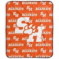 Pegasus Sam Houston State Bearkats 50" x 60" Repeat Wordmark Fleece Blanket