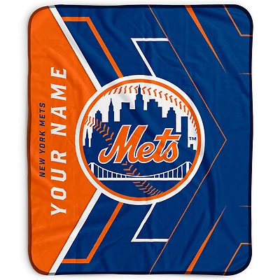 Pegasus New York Mets 50" x 60" Arrow Personalized Fleece Blanket
