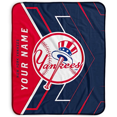 Pegasus New York Yankees 50" x 60" Arrow Personalized Fleece Blanket