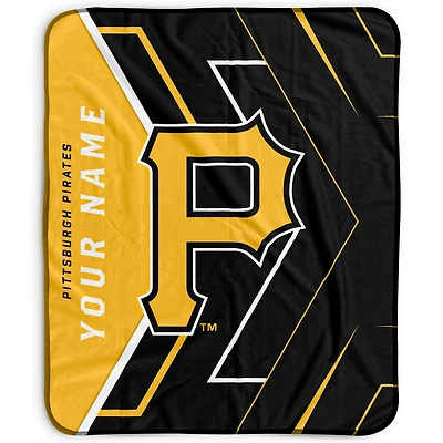 Pegasus Pittsburgh Pirates 50" x 60" Arrow Personalized Fleece Blanket