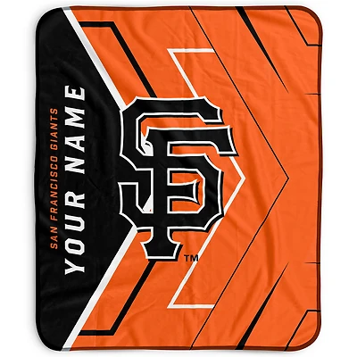 Pegasus San Francisco Giants 50" x 60" Arrow Personalized Fleece Blanket