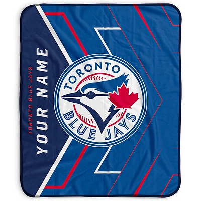 Pegasus Toronto Blue Jays 50" x 60" Arrow Personalized Fleece Blanket