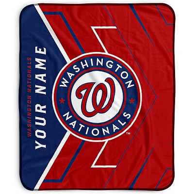 Pegasus Washington Nationals 50" x 60" Arrow Personalized Fleece Blanket