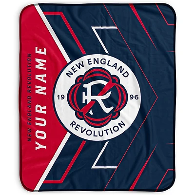Pegasus New England Revolution 50" x 60" Arrow Personalized Fleece Blanket