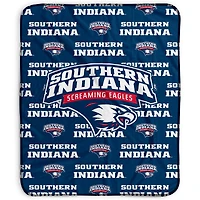 Pegasus Southern Indiana Screaming Eagles 50" x 60" Repeat Wordmark Fleece Blanket