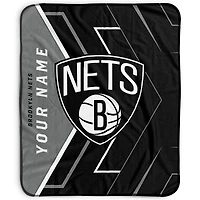 Pegasus Brooklyn Nets 50" x 60" Arrow Personalized Fleece Blanket