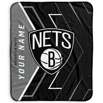 Pegasus Brooklyn Nets 50" x 60" Arrow Personalized Fleece Blanket