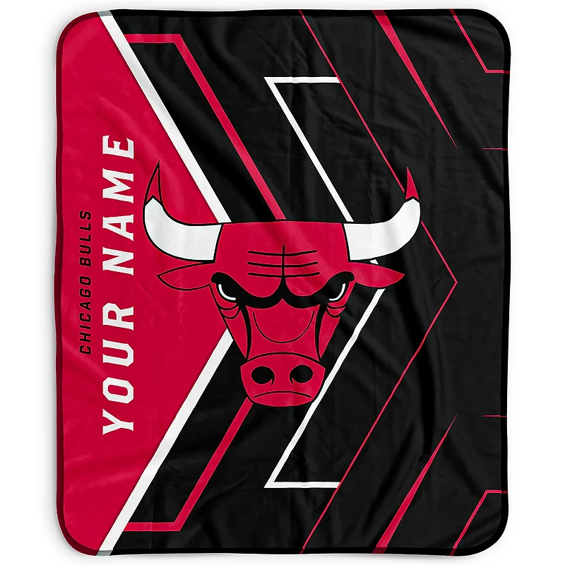 Pegasus Chicago Bulls 50" x 60" Arrow Personalized Fleece Blanket
