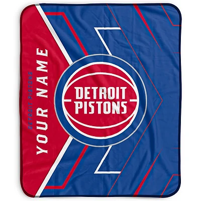 Pegasus Detroit Pistons 50" x 60" Arrow Personalized Fleece Blanket
