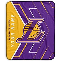 Pegasus Los Angeles Lakers 50" x 60" Arrow Personalized Fleece Blanket
