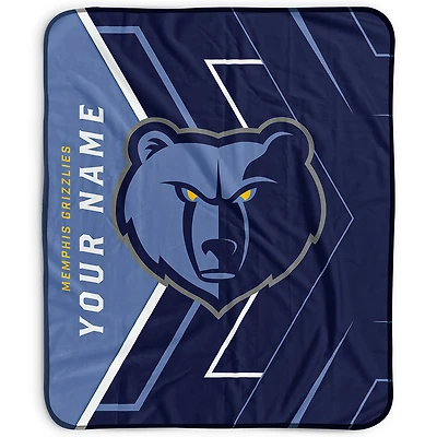 Pegasus Memphis Grizzlies 50" x 60" Arrow Personalized Fleece Blanket