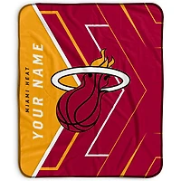 Pegasus Miami Heat 50" x 60" Arrow Personalized Fleece Blanket
