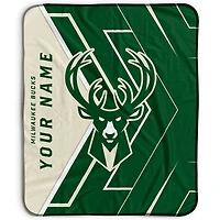 Pegasus Milwaukee Bucks 50" x 60" Arrow Personalized Fleece Blanket