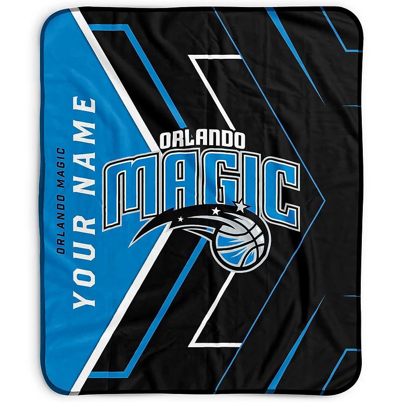 Pegasus Orlando Magic 50" x 60" Arrow Personalized Fleece Blanket