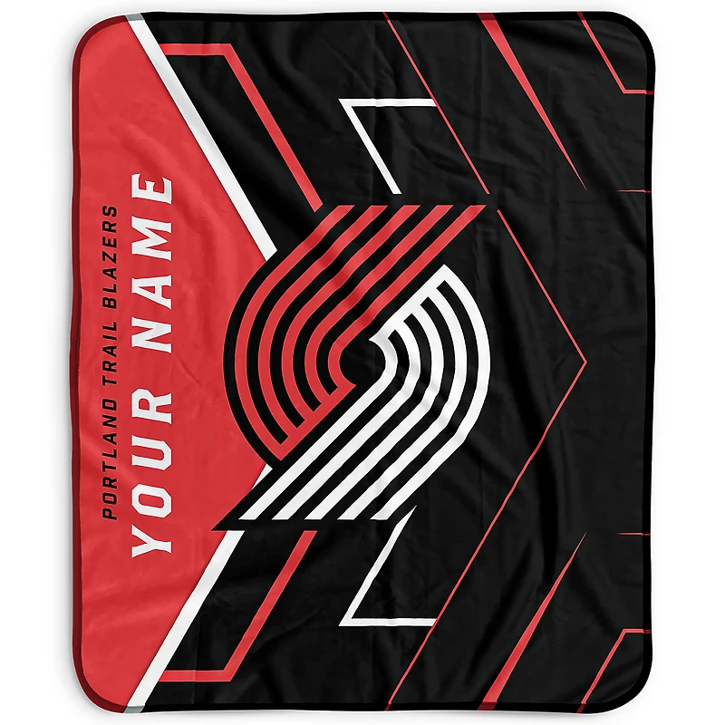 Pegasus Portland Trail Blazers 50" x 60" Arrow Personalized Fleece Blanket