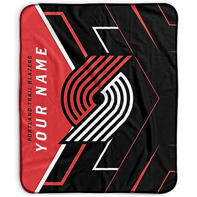 Pegasus Portland Trail Blazers 50" x 60" Arrow Personalized Fleece Blanket